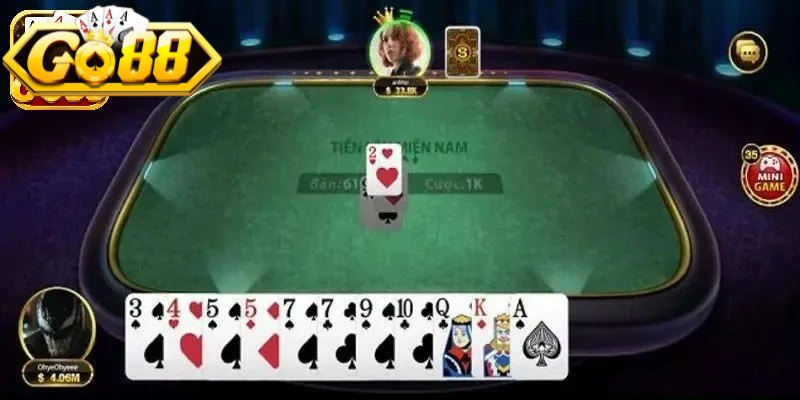 Khám phá về tựa game Tiến Lên Miền Nam tại Go88